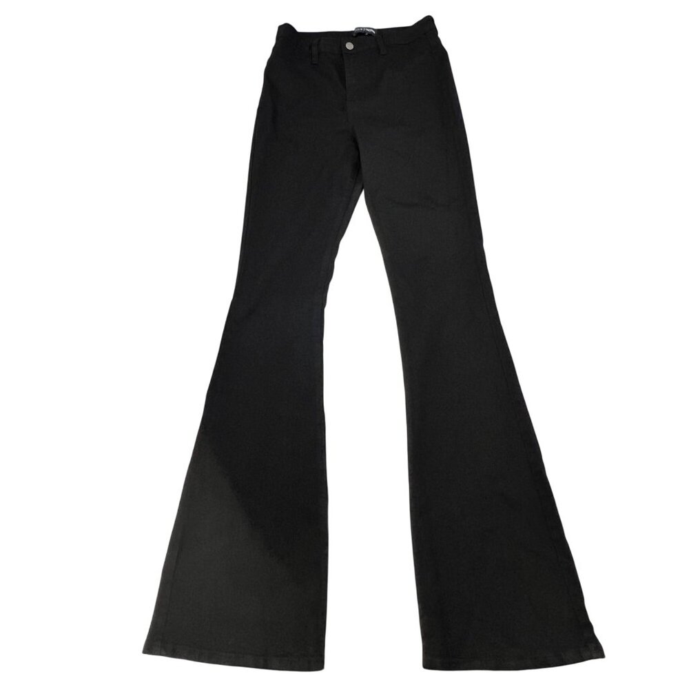 Fashion Nova Black Flare & Wide Leg Jeans
